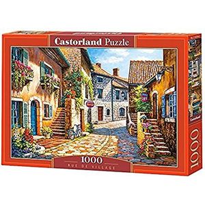 Rue de Village Puzzel (1000 stukjes) - Castorland