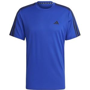 adidas Train Essentials Base 3-Stripes Training-T-shirt voor heren, korte mouwen, 1 stuks