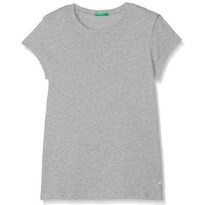 United Colors of Benetton T-shirt voor meisjes, Pullunder, grijs (Grigio Melange 501), één maat (Fabrikant maat: XX), grijs (Grigio Melange 501), Eén maat