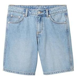 TOM TAILOR Bermuda voor meisjes, 10113 - Clean Mid Stone Blue Denim, 140 cm