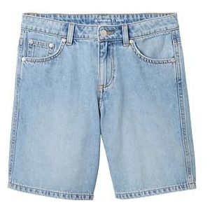 TOM TAILOR Bermuda voor meisjes, 10113 - Clean Mid Stone Blue Denim, 128 cm