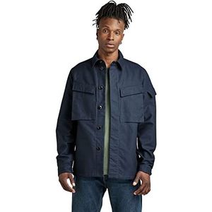 G-STAR Mysterious Overhemden voor heren, uniseks, blauw (Salute D21982-d190-c742), S