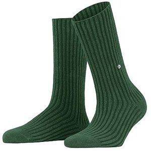 Burlington Dames Sokken Cosy Cord W SO Katoen Dun eenkleurig 1 Paar, Groen (Golf 7408), 36-41