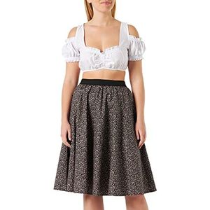 BERWIN & WOLFF TRACHT FOLKLORE LANDHAUS Dames 435591_5_38 rok, zwart, zwart, 38