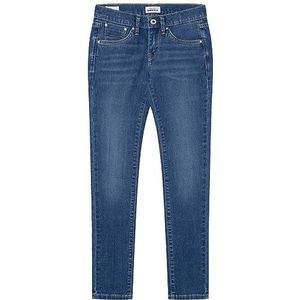 Pepe Jeans meisjes pixlette jeans, blauw (denim-gr6), 12 Jaar
