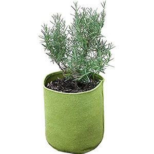 Haxnicks Kleine Vigoroot Plantenpotten | Speciale Tuinstof heeft minder compost nodig | Betere wortels | Sterkere planten | Tot 30% hoger rendement | Capaciteit 5L Groen | VIG080101