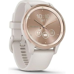 Garmin A04224 vivomoveTrend - Smartwatch dames - 40 mm - Wit Crème