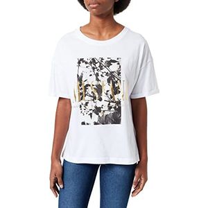 MUSTANG Alina C Photo T-shirt voor dames, wit 2045, XS