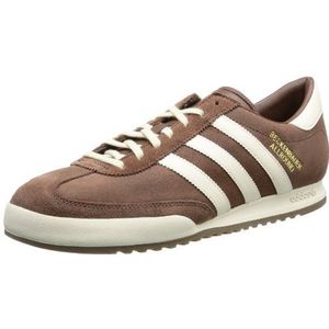 Adidas Originelen Mens Beckenbauer schoen, Bruin Leer Sue, 44 EU