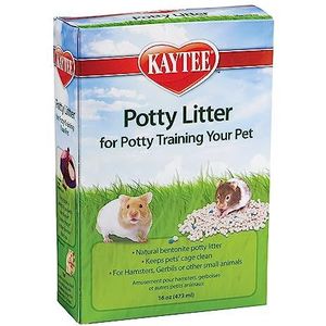 Kaytee 860582 Potty Litter, strooi voor kleine huisdieren/knaag/hamster, 454 ml