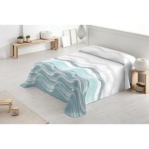 Degrees home Paraiso - sprei voor bed 180 - sprei bouti bed - lente zomer - 270 x 260 cm - groen