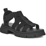 UGG Ashton Multistrap Slide Sandaal voor meisjes, Zwart, 33.5 EU