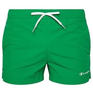 Champion Legacy AC Small Logo zwemshorts voor heren, Lichtgroen., S