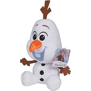 Nicotoy 6315877556 - Disney Frozen 2, Chunky Olaf, 25cm, meerkleurig, knuffel, pluche, 0m+