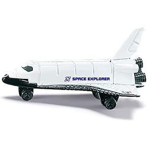 siku 0817, Space Shuttle, Metal/Plastic, White, Plastic wheels