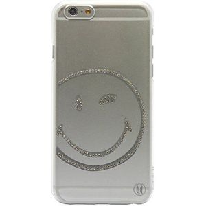 Uunique X Smiley Gemstone Ultra Slim Flexi Hard Shell Case voor iPhone 6/6S Plus