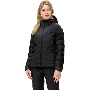 Jack Wolfskin Dames Tundra Jas, Zwart, M