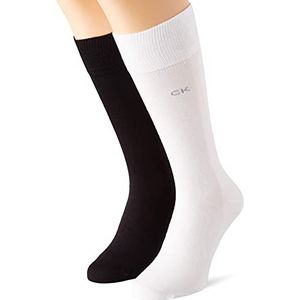 Calvin Klein Klassieke sokken voor heren, Wit, 39