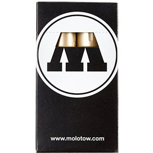 Molotow Windowmarkers Chalk (navulbaar, 4-8 mm) 6 stuks metallic goud