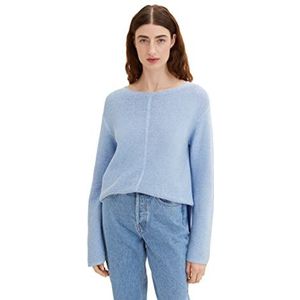 TOM TAILOR Dames trui 1035289, 31222 - Dreamy Blue Melange, 3XL