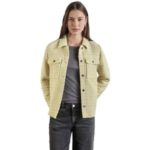 Street One Bouclé damesjas, geel, 38