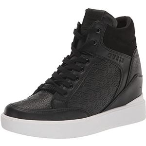 GUESS Blairin Sneaker voor dames, Zwart logo, 38 EU