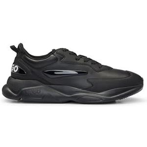 HUGO - Modern Hardlopen - Zwart - Veters - Volledig Gevoerd