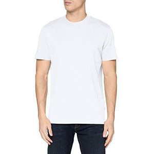 Selected Homme Heren T-shirt met korte mouwen, Helder Wit, S