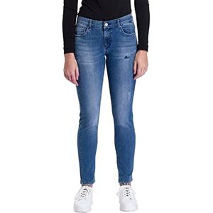 Pioneer Women Dames Karen broek, Blue Fashion (6827), W42 / L32, Blue Fashion (6827), 42W x 32L