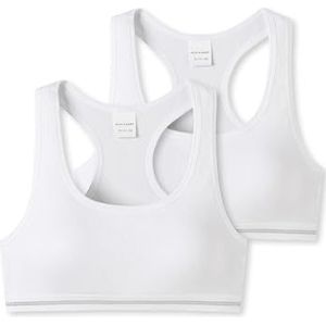 Schiesser Bustier voor meisjes, wit, 164 cm