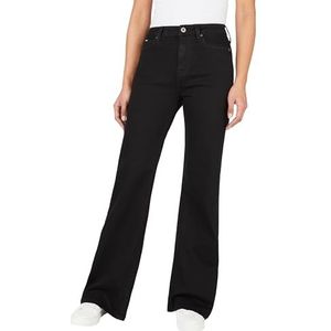 Pepe Jeans Skinny Fit Flare Uhw Jeans voor dames, Blauw (Denim-xg6), 28W / 30L