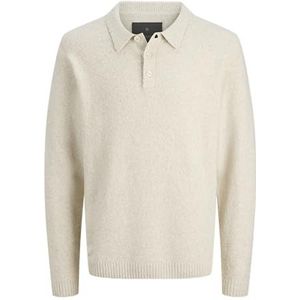 Jack & Jones - Jprblamaverick Knit Pack - Trui - Crème - Regular Fit