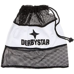 Derbystar Bal- en schoenenzak, één maat, zwart-wit, 456100000