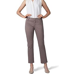 Lee Dames Petite Relaxed-fit All-Day Pant onderbroek, Falcon Brown, 38 NL/Klein