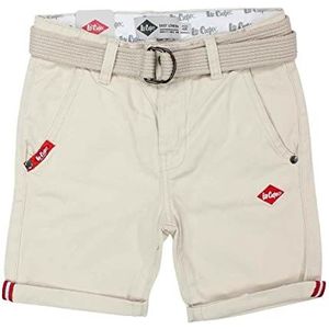 Lee Cooper Bermuda shorts voor jongens, Crème, 4 Jaren