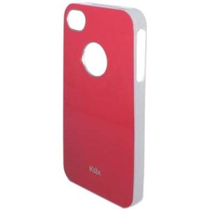KSIX B0917FTP18 Solid TPU Case voor Apple iPhone 4S rood