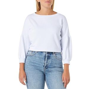myMo Sweatshirt voor dames, wit, S