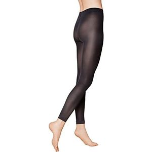 KUNERT Velvet 40, semi-ondoorzichtige panty, met zachte kanten platte naad, zwarte damespanty, elegant, mat, 40 denier, zwart (black 0500), 42W x 44L