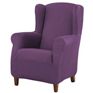 Estoralis Berta | moderne designer overtrek | elastische stof, model Berta | kleur violet | voor fauteuil van 70 tot 110 cm | Sofa Cover
