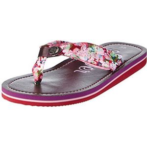 s.Oliver dames 57100 teenslippers, Pink Fuxia kam 599, 37 EU