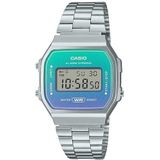 Casio Watch A168WER-2AEF, zilver, armband
