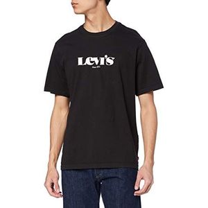 Levi's Ss Relaxed Fit Tee T-Shirt heren, Modern Vintage Logo Caviar, XS