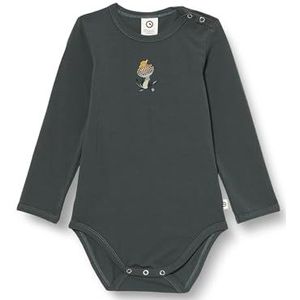 Müsli by Green Cotton Baby Boys Forest Snail l/s Body Base Layer, Balance Green, 86, Balance Green, 86 cm
