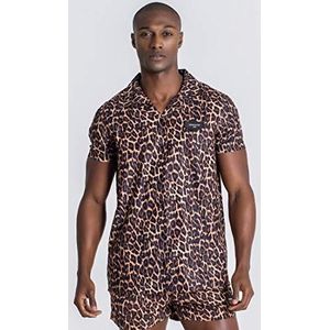 Gianni Kavanagh Leopard Gk Shirt voor heren