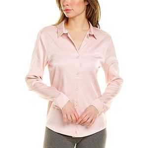 OW COLLECTION Dames Ofelia Shirt Pajama Top, roze, XL