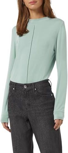 comma - T-Shirt - Slim Fit - Lange Mouwen