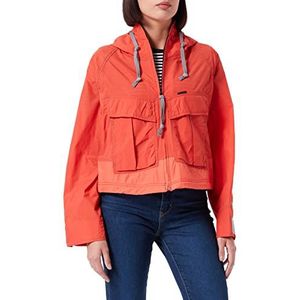 G-STAR RAW Sporty Windbreaker Jacket voor dames, Rood (Paprika D21425-d117-d116), XXS