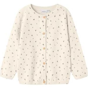 Name it mini Meisjes Nmfbasine Ls Knit Card, zoemer zand, 80