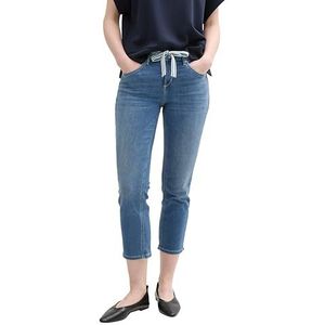 TOM TAILOR Dames Jeans, 10280 - Light Stone Wash Denim, 28W x 26L