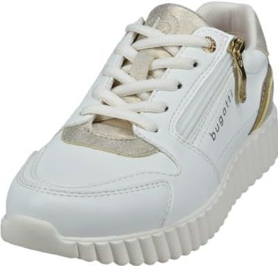 bugatti 435-ai606 sneakers voor dames, wit, 36 EU